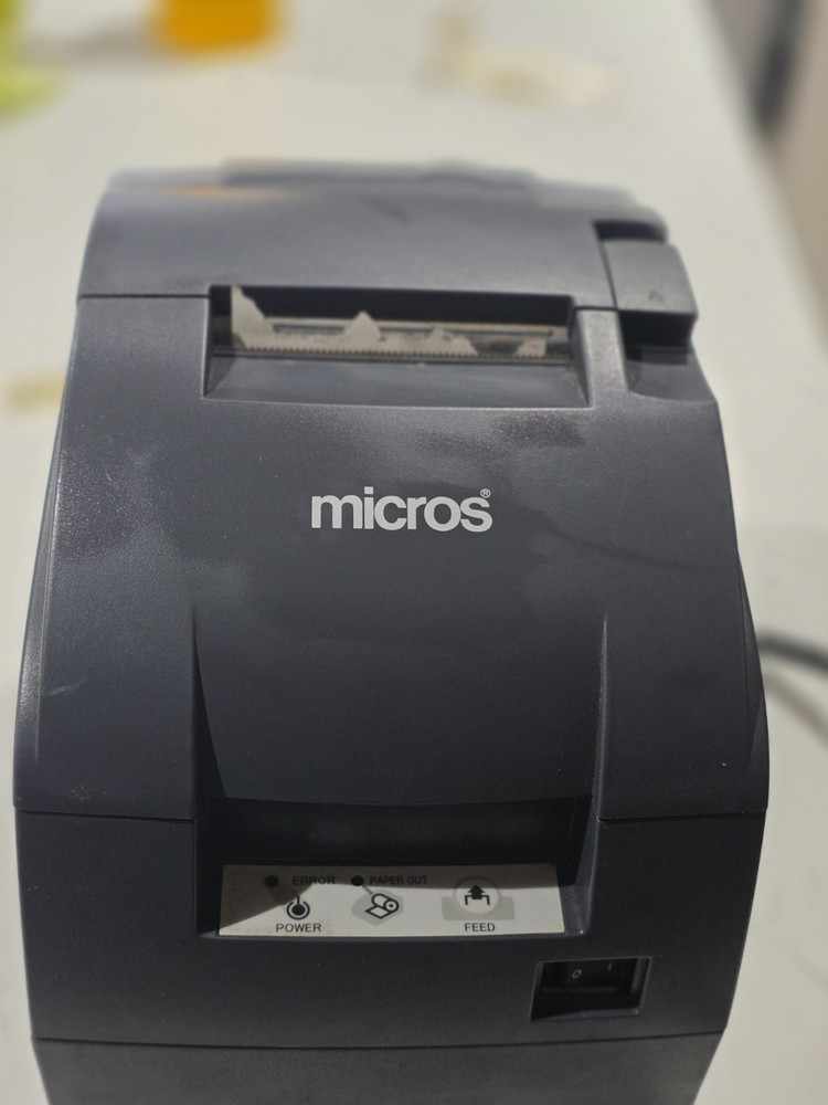 Epson TM-U220B M188B Impact Receipt Printer Ethernet POS Tested