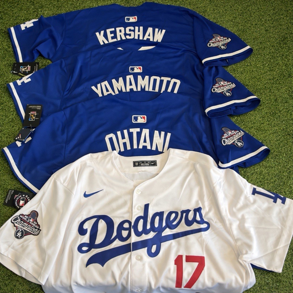 Ohtani/Yamamoto/Kershaw 2025 World Series LA Dodgers Jerseys! SAME DAY SHIPPING!