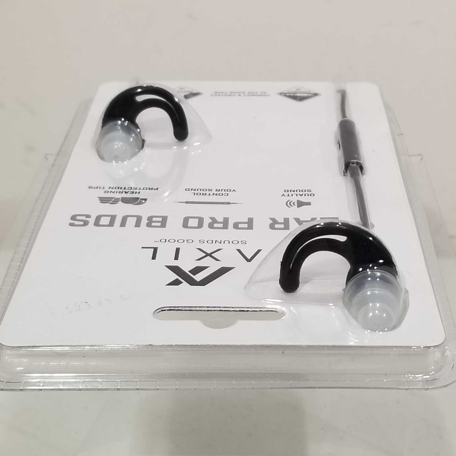 AXIL EAR PRO BUDS Hearing Protection Shooting Earbuds, Sound Control, Wired, NEW