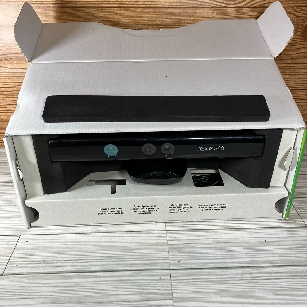 Microsoft Xbox 360 Kinect LPF-00004 Motion Sensing Gaming Controller In Box