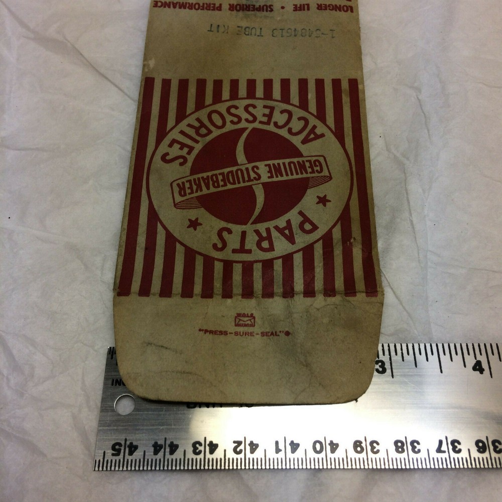 Vintage Studebaker Car Part Package Envelope ONLY Advertising