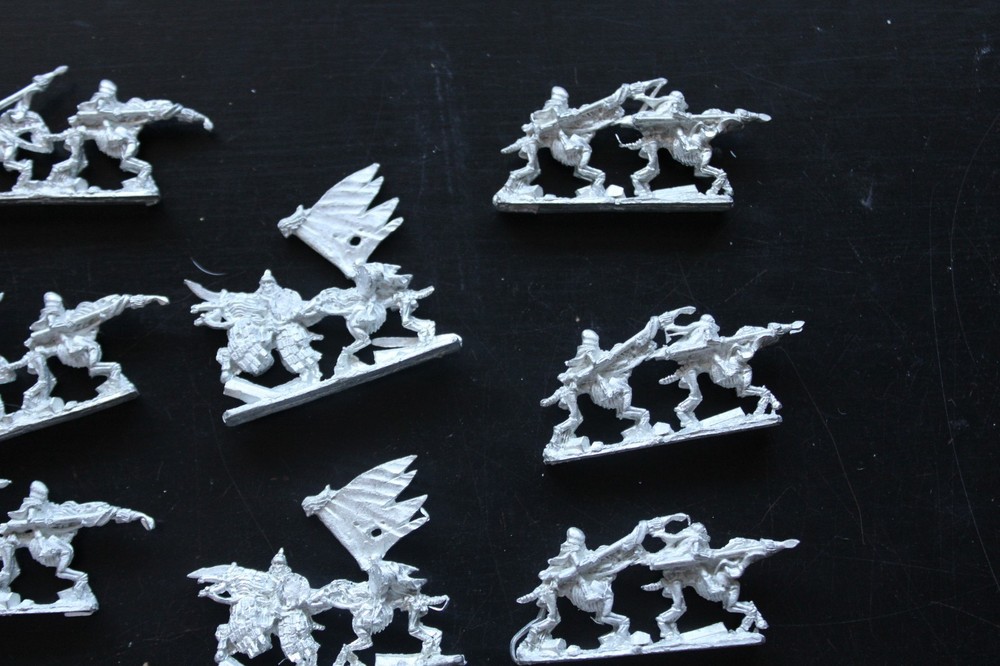 Warmaster: Undead Cavalry Regiment - Skeleton Warrior Lot