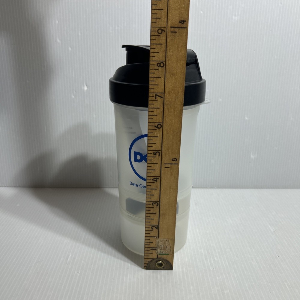 Dell Data Center Solutions Protein Shaker Drinking Cup 3 in 1 Design