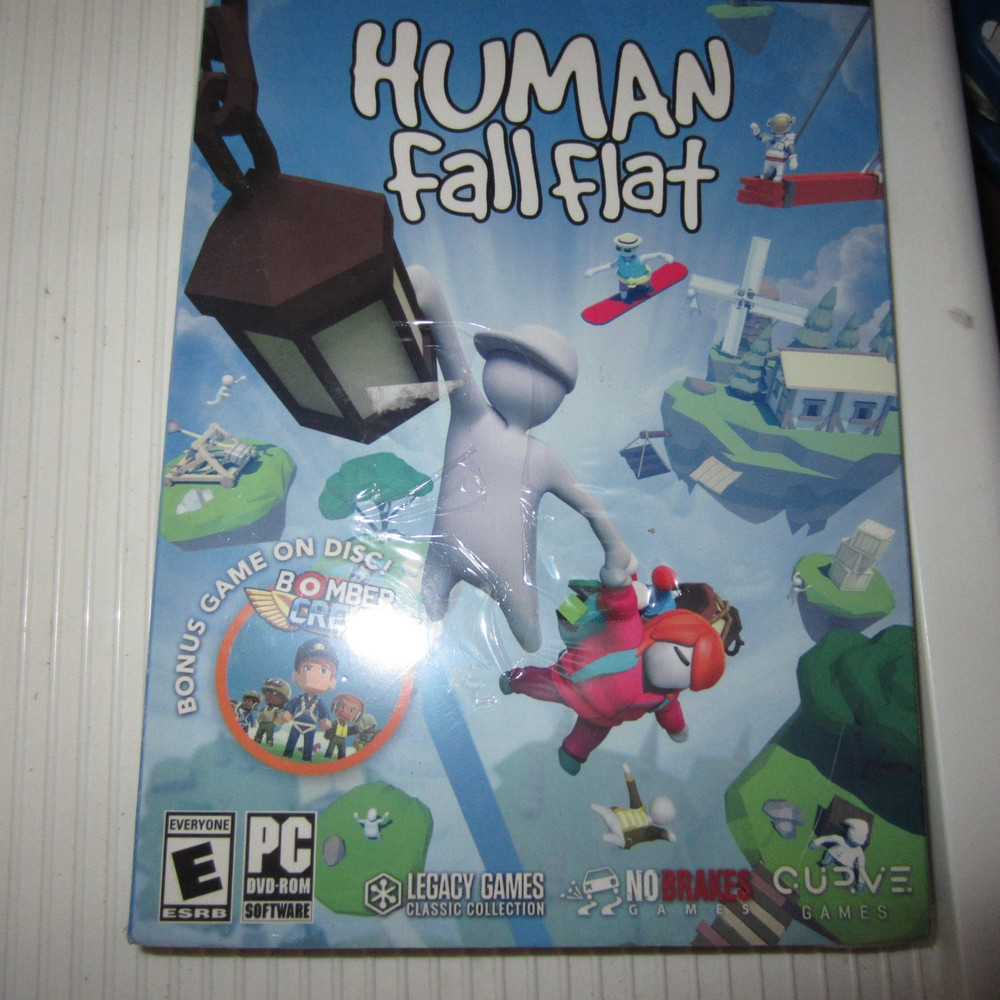 Human Fall Flat Pc dvd rom game Brand New Sealed