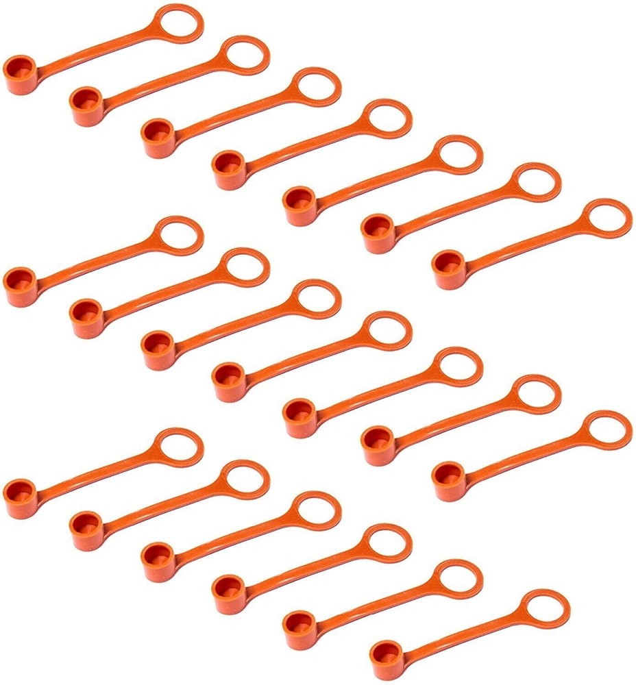 ✅🔥🔥..150 PACK FIRE SUPPRESSION SYSTEM RUBBER BLOW OFF NOZZLE CAPS-NEW🔥🔥