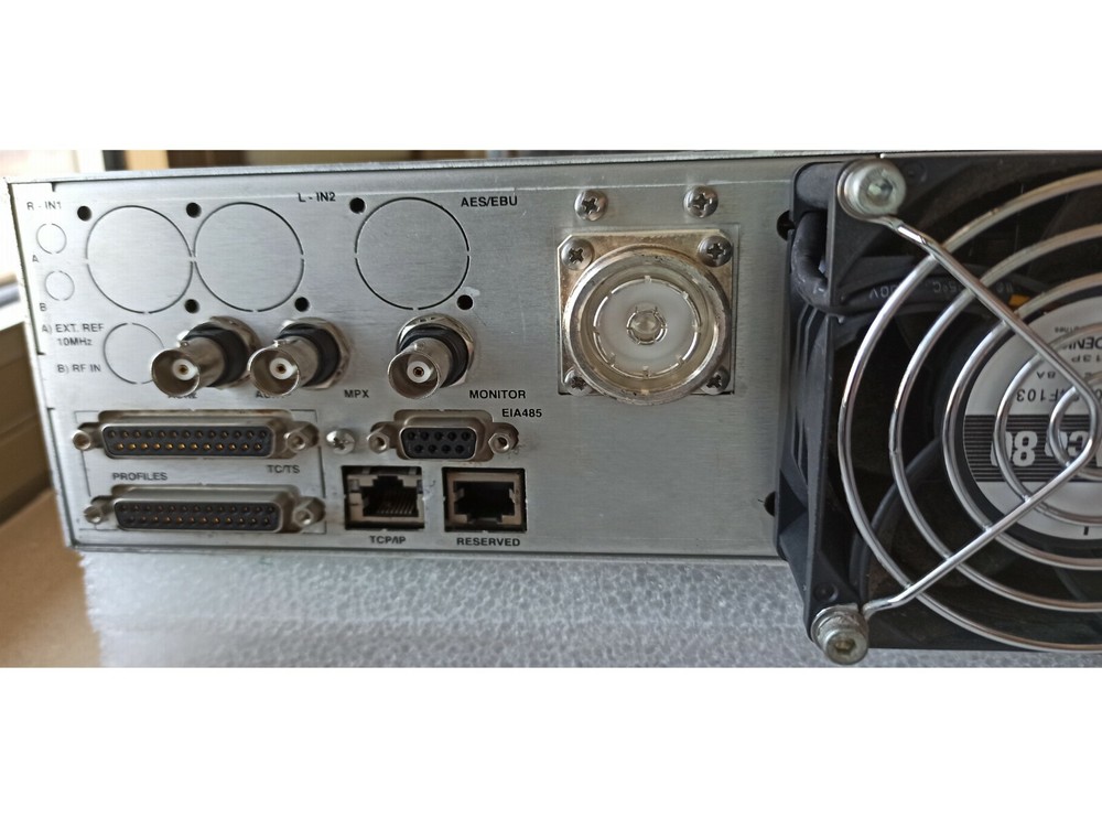 Broadcast Prof Elenos 2000w Indium Series FM Transmitter Wide Band 88/108 Mhz