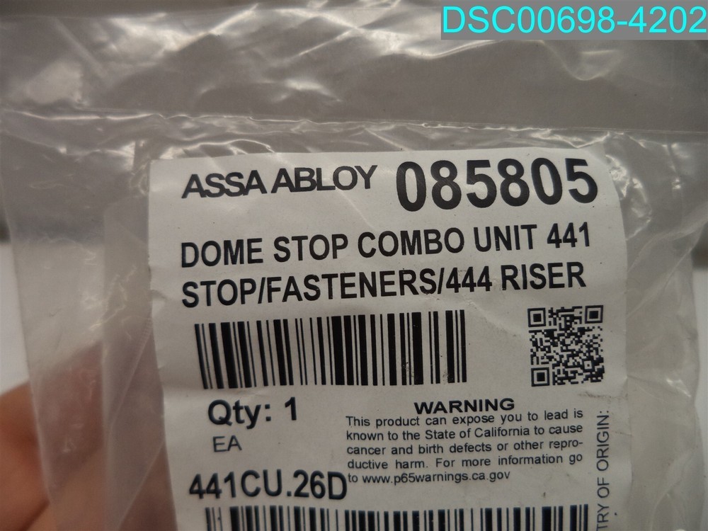 085805 ASSA ABLOY DOME STOP COMBO UNIT 441