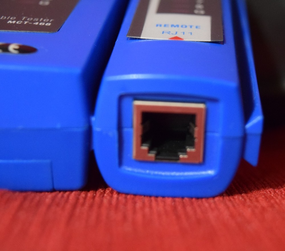 JONARD CABLE TESTER RJ45+RJ11 CHECK COMPUTER WIRE CONTINUITY ELECTRICAL TOOL