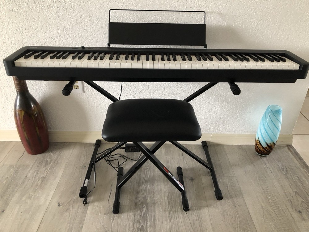 Casio CDP-S110 Compact Digital Piano Black With Stand And Bench
