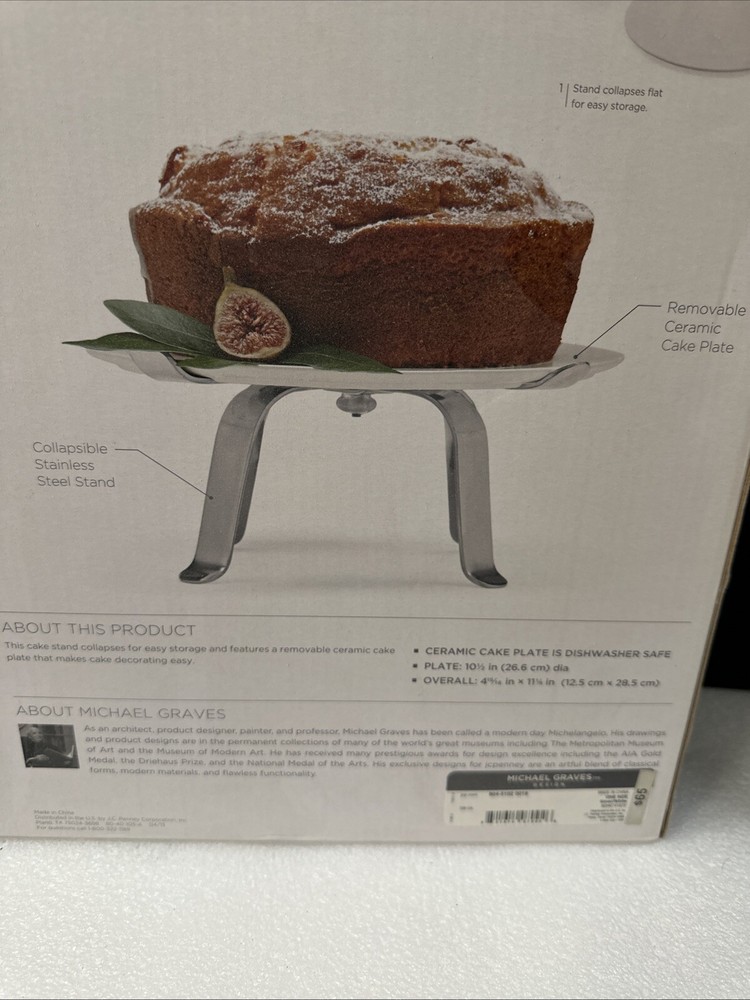 Michael Graves Design Cake Stand