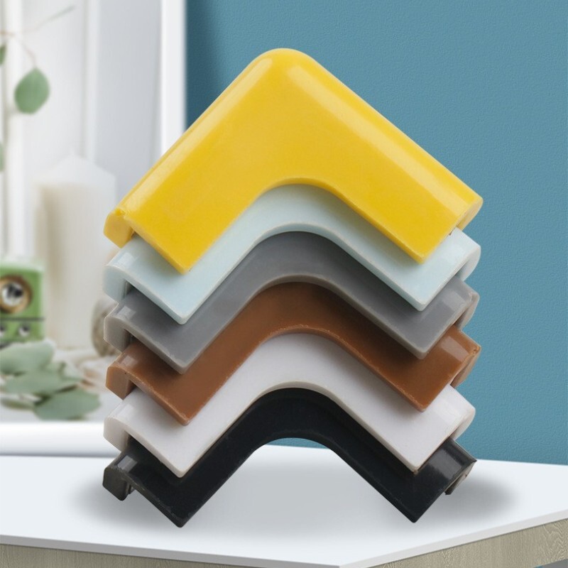 8Pcs Corner Guards Table Corner Protectors Soft Silicone White