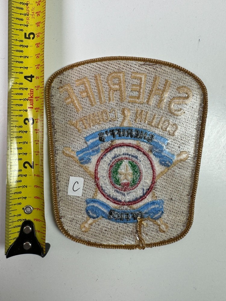 Collin County Sheriff Texas TX Patch E6C