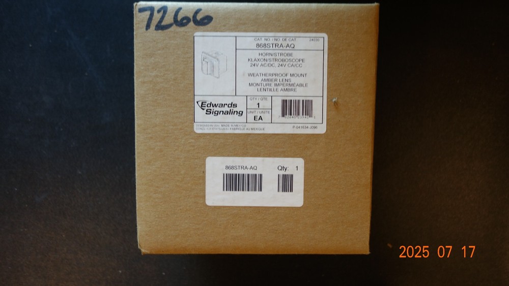 Edwards Signaling 868STRA-AQ