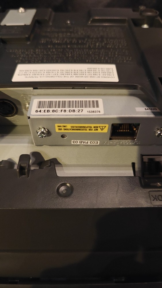 Epson Thermal Receipt Printer - TMT88V Ethernet M244A