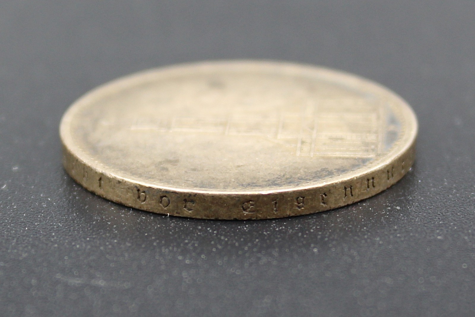 1934 D GERMAN Third Reich Silver WWII 5 Reichsmark Potsdam Garrison Church Coin