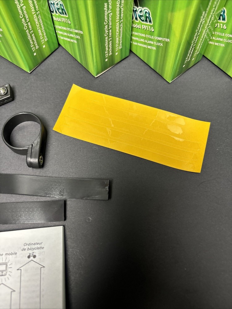 (10) Wired 12 Function Bike Cycling Computer Speedometer Tripmeter Odometer Time