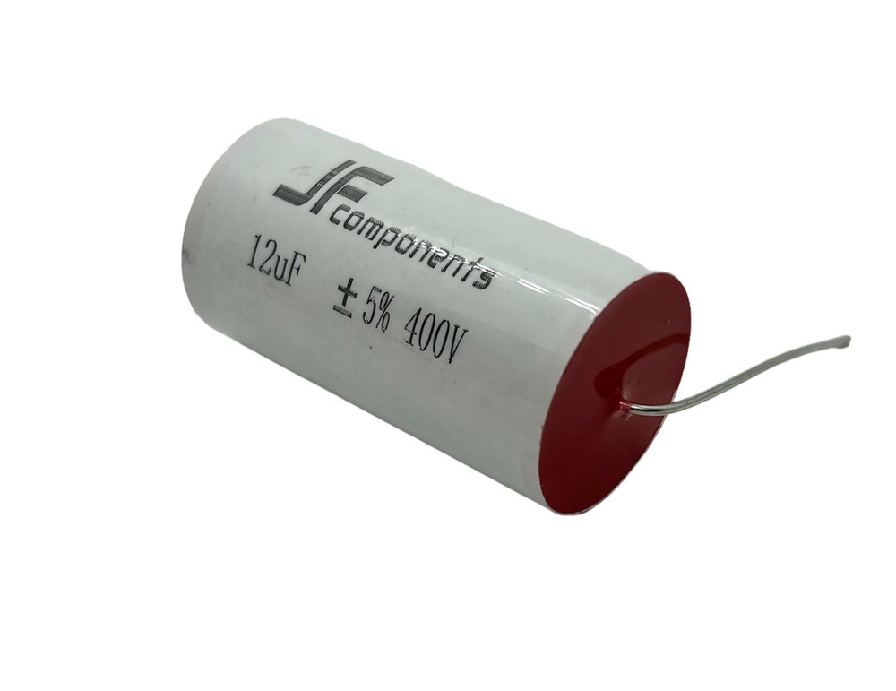   JFcomponents 12uF 400V MKP Metallized Poly Capacitor for crossover. 