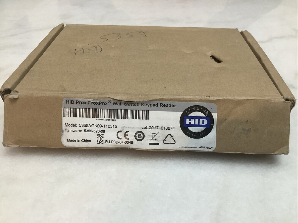 HID Prox FroxPo Wall Switch Keypad