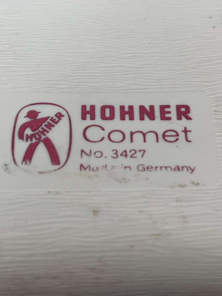 Harmonica: Horner Comet #3427 Double Sided Octave Tuned Gold Anodized Covers