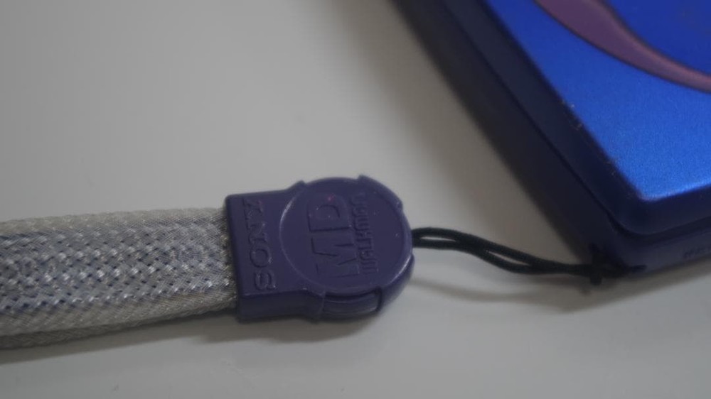 Sony MD Walkman MZ-E80 Blue Operation Confirmed
