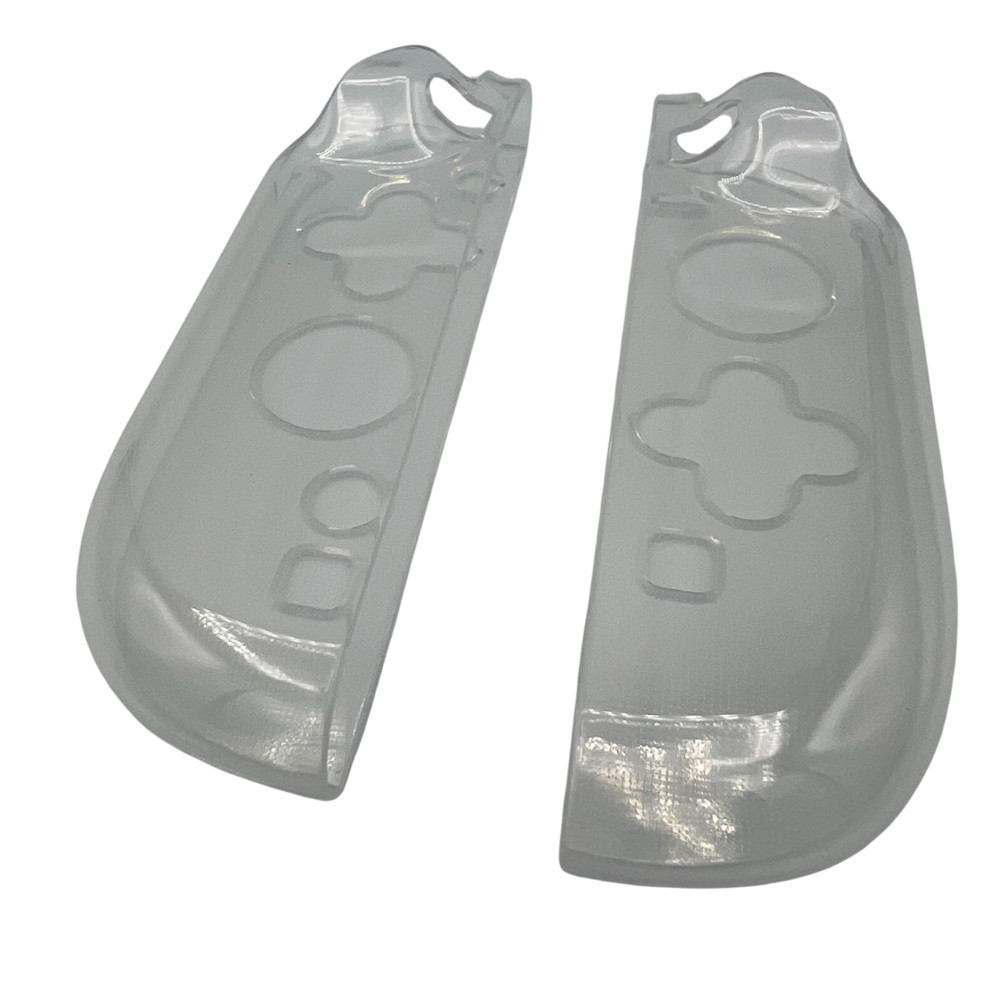 Clear Protective Case Cover for Nintendo Switch Joy-Con 2 TPU Shockproof Shell