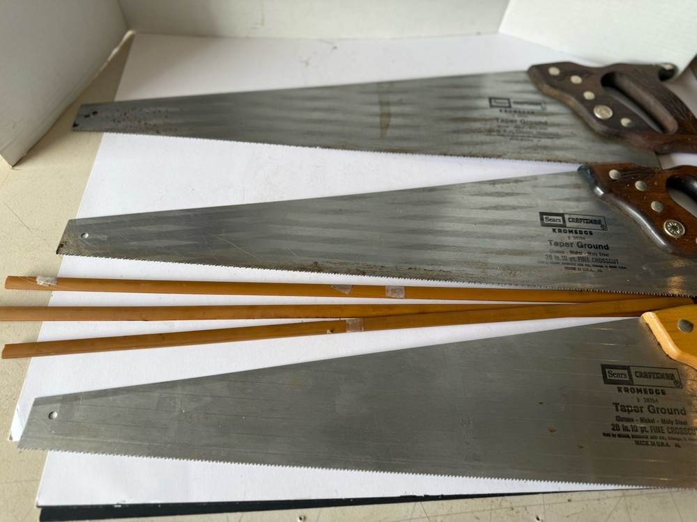 3 Craftsman Kromedge Saws