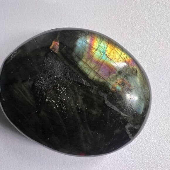 Labradorite Crystal Palmstone (9)