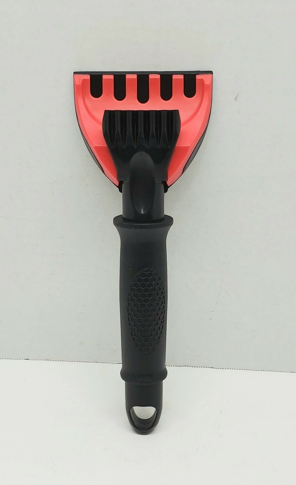 Subzero 11" Polar Vortex Snow and Ice Window Scraper, Rubber Grip Handle