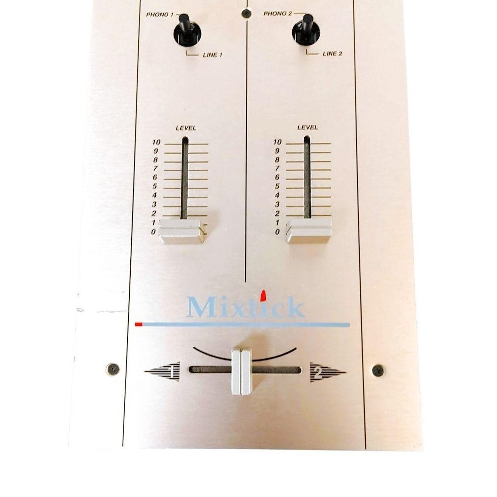 Vestax PMC-06 Pro A Silver DJ Mixer Controller Tested Maintained w/Adapter