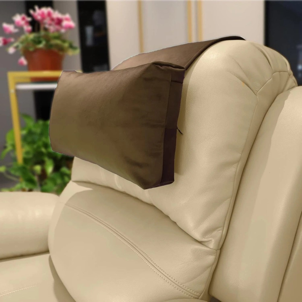Adjustable Neck Support Pillow for Recliners - Super Soft & Machine Washable