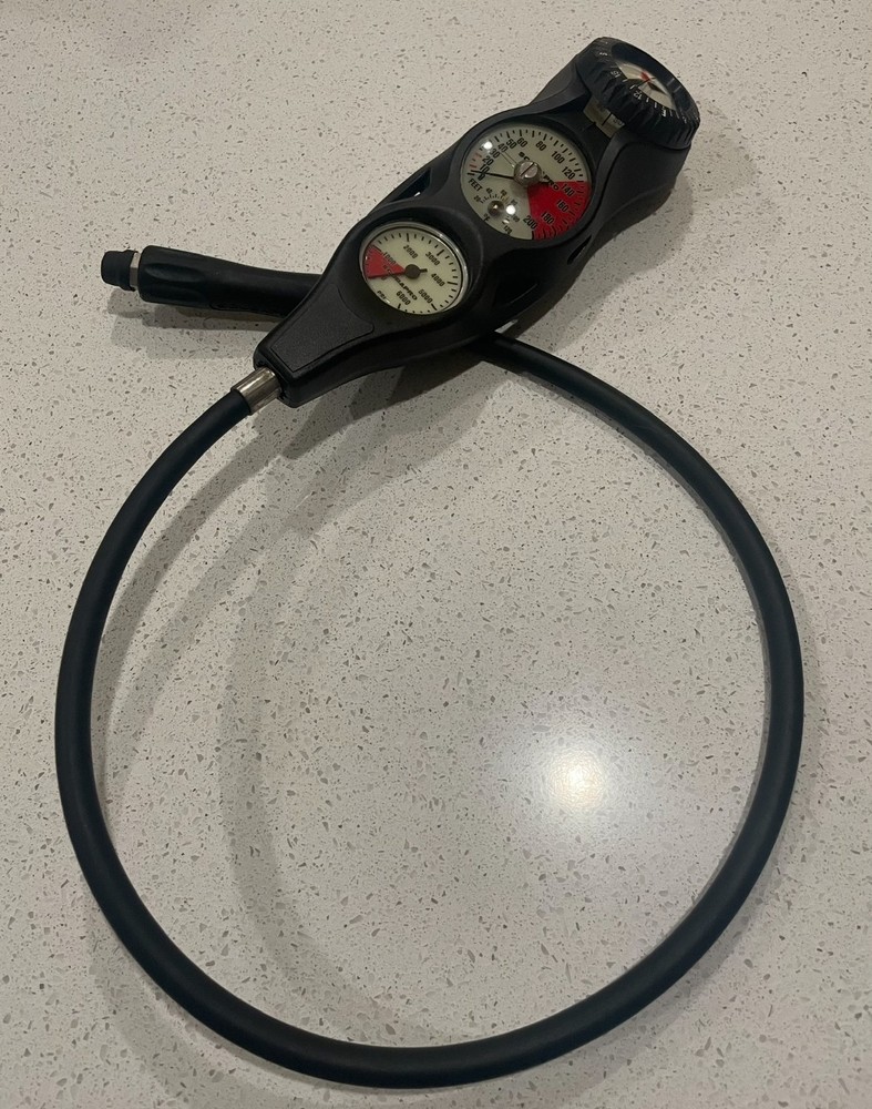 Scubapro 3 Gauge In-Line Console