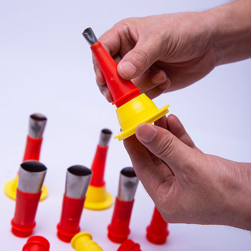 20 Pcs Rubber Nozzle Tool Kit Reusable Universal Integrated Rubber Nozzle Tool