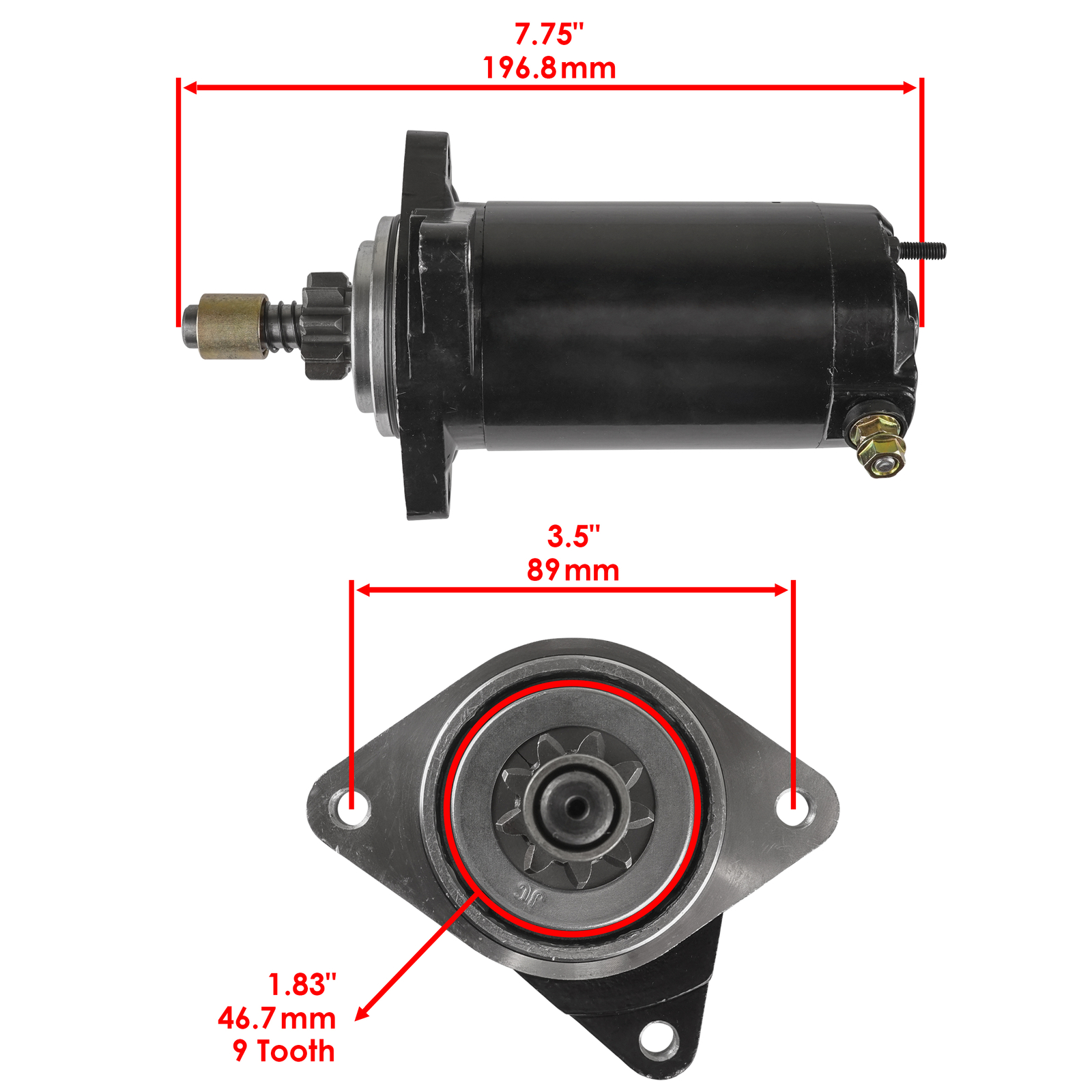 Starter for Sea-Doo GSX / GTX / SPX / XP 782 CC 1995 1996 1997 1998 1999