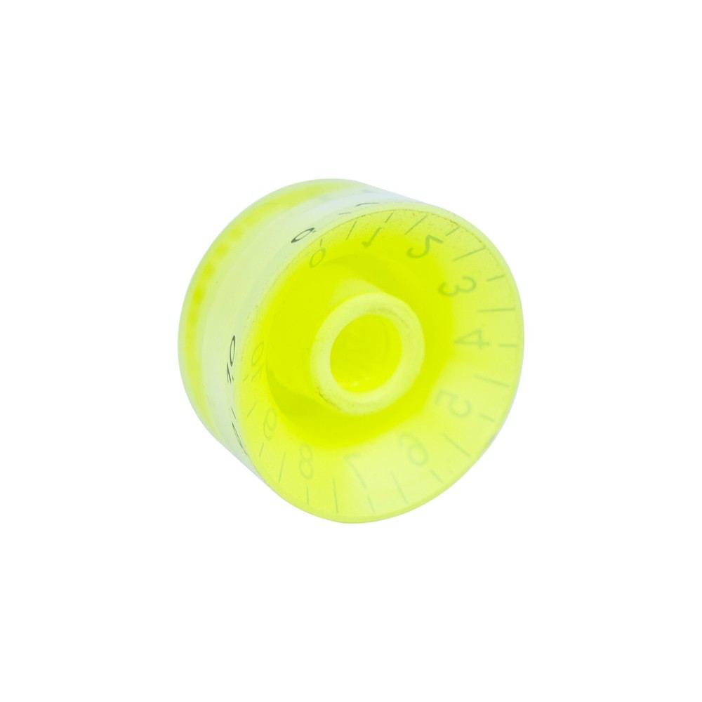 4x Guitar Knobs Speed Volume Control Knobs For Guitar Bass Fluorescent green