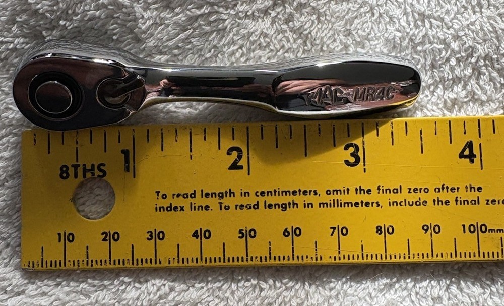 Mac Tools 1/4” Drive 4” Mini Ratchet