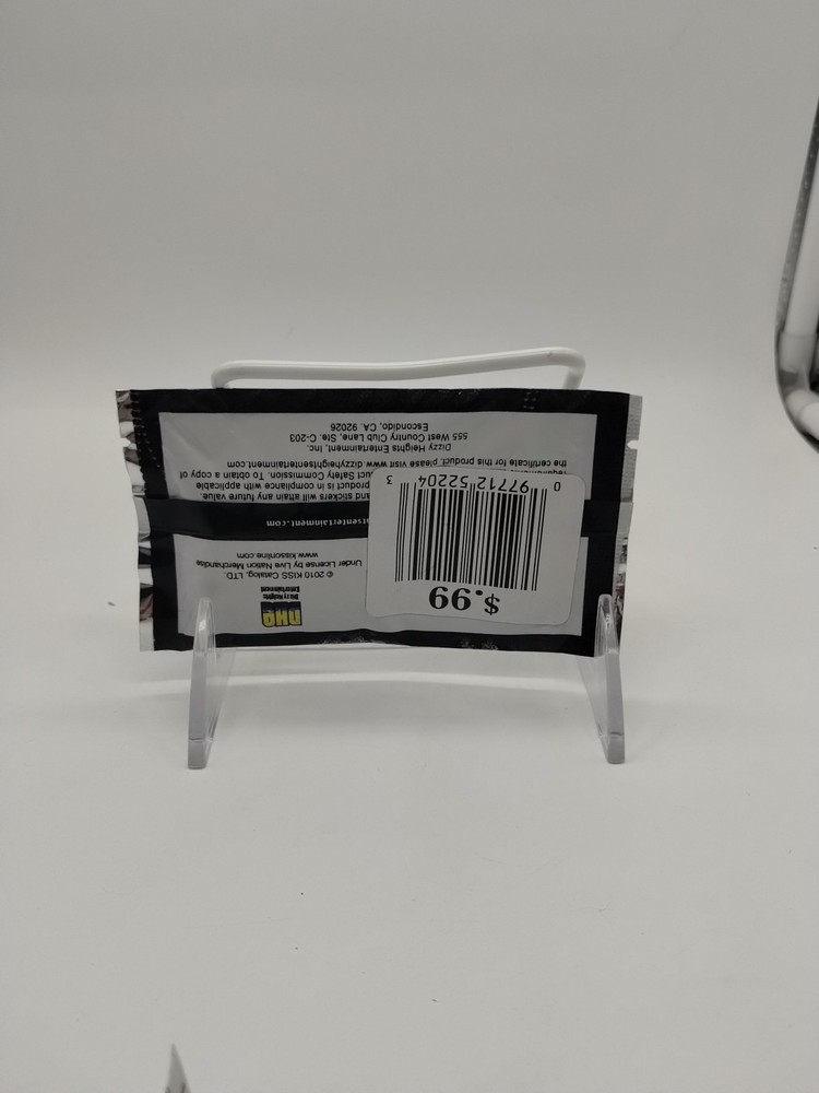 Kiss Rock Tags With Sticker Pack - Original Sealed