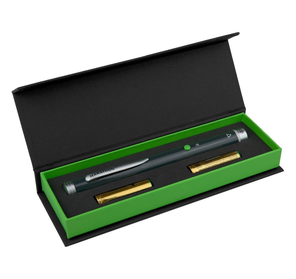 MARATHON EL888025-GR Multi Symbol Laser Pointer Green (Open Box) Box Damage