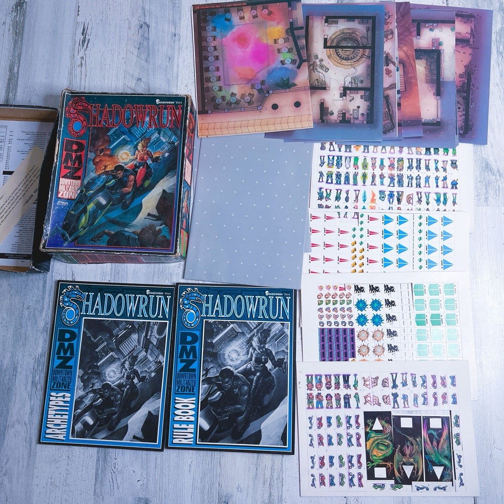 FASA Shadowrun DMZ - Downtown Militarized Zone