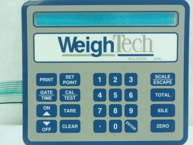 207632 New-No Box; Weightech WT009000A Keypad/Interface