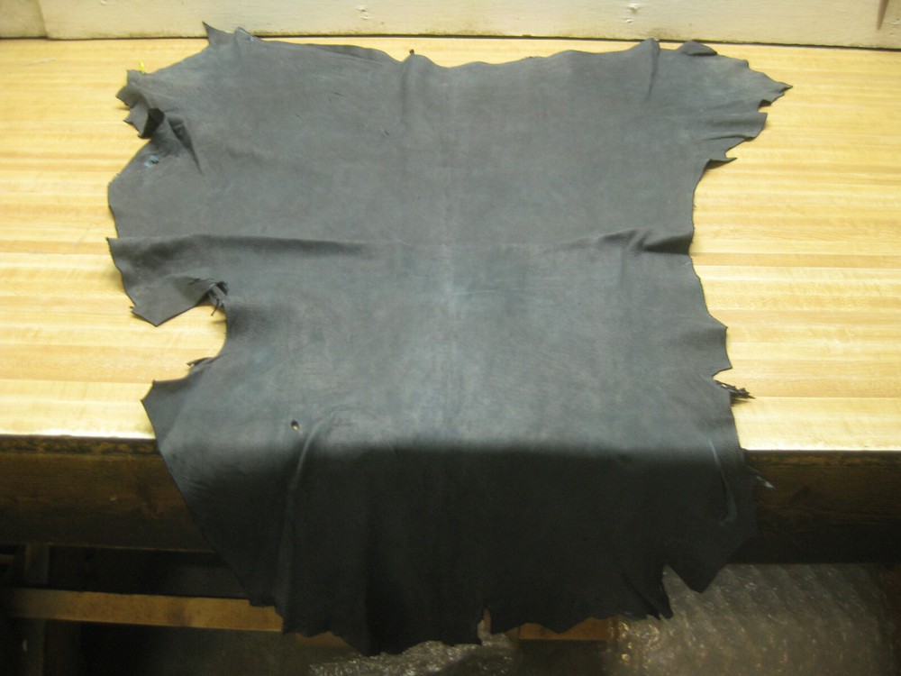 Black Top Grain Deer Leather # 0010483 ROW 71