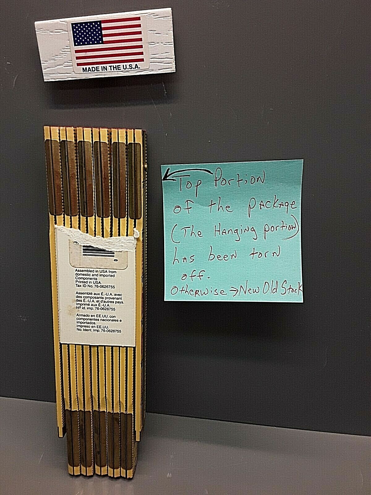 Lufkin X46 Red End Extension Wood Rule 6' NEW USA! Outside Reading