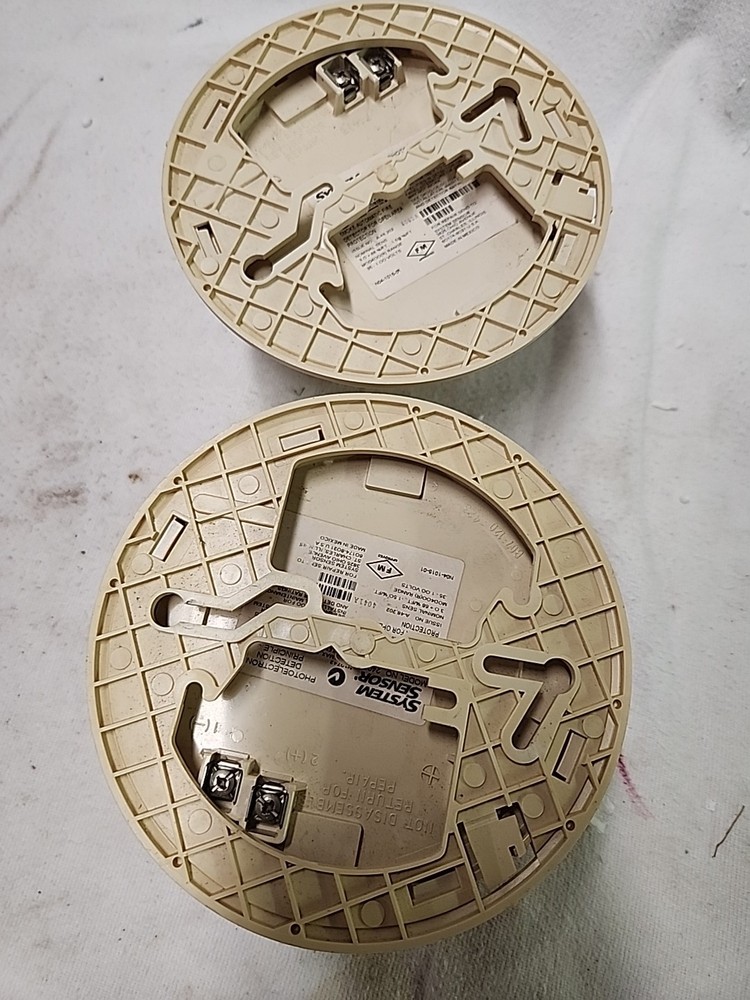 (243) 2 System Sensor Smoke Detectors Model 2400. Untested