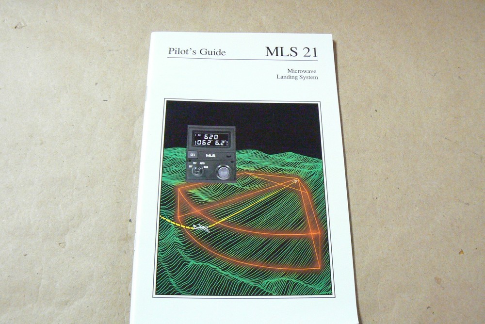 Bendix King MLS 21 Microwave Landing System Pilot's Guide Manual