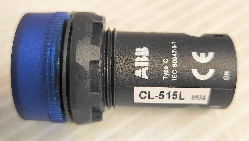 ABB CL-515L Pilot Light LED Blue 110-130VDC