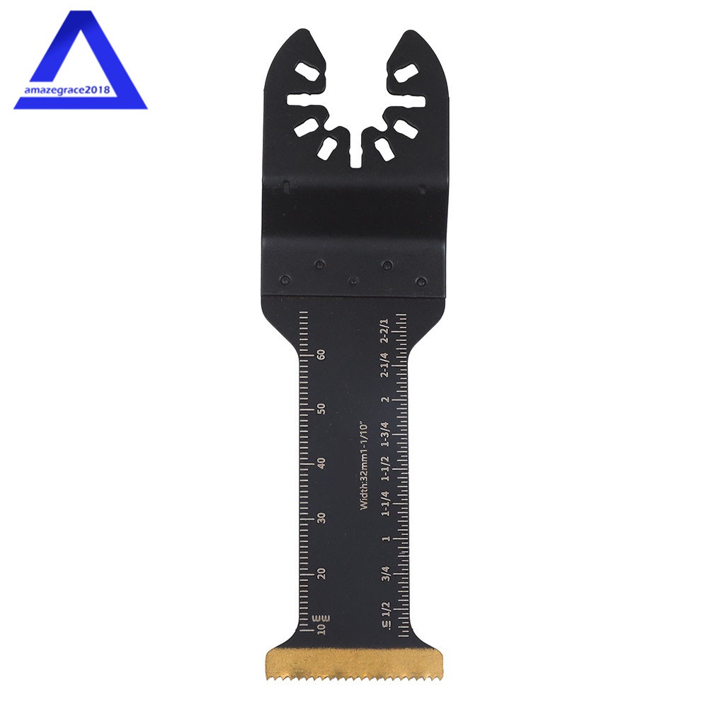 20 Pcs Extra Long 2 Types Oscillating Tool Blades Curved Edge Multitool Blades