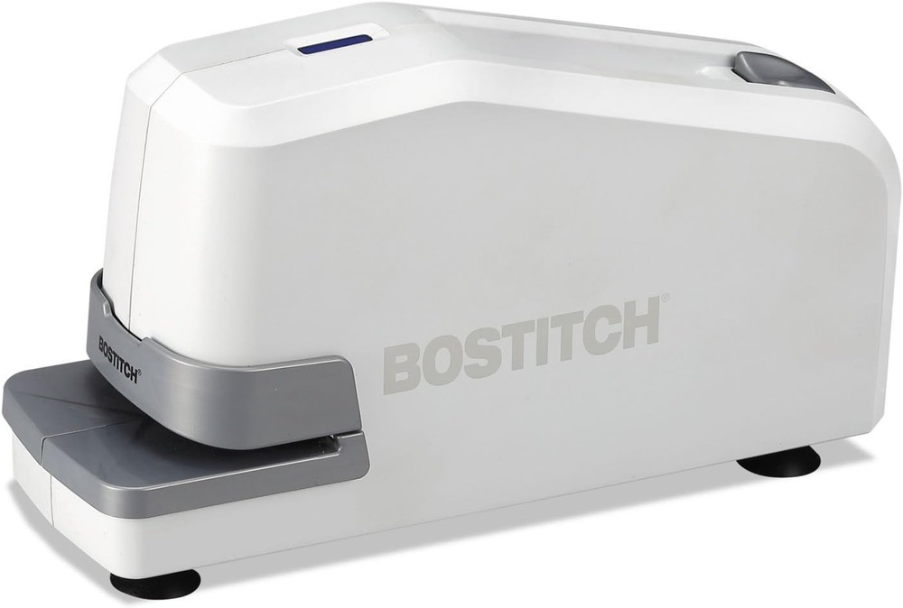 Automatic Heavy Duty Stapler with Refill Alert Light and Storage Compartment