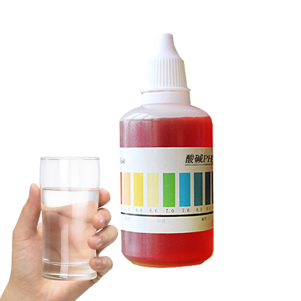 50ml pH Test Drops Indicator, Aquarium Water Quality Testing Agent, New