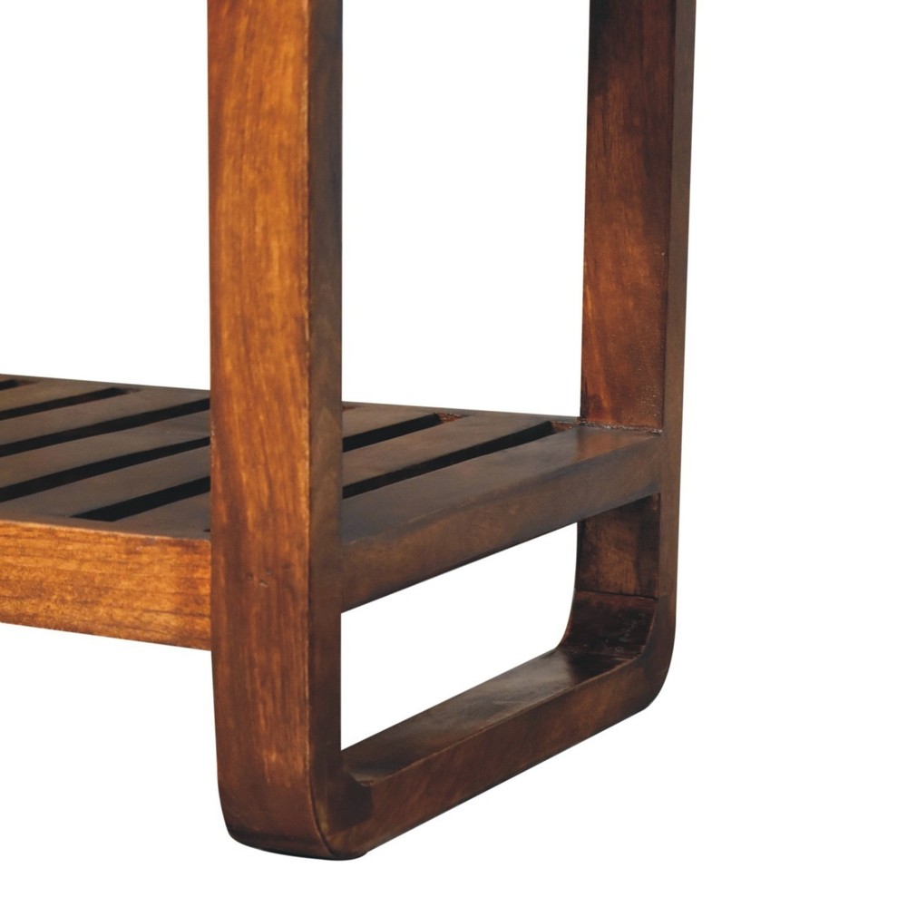 Solid Wood Entryway Bench
