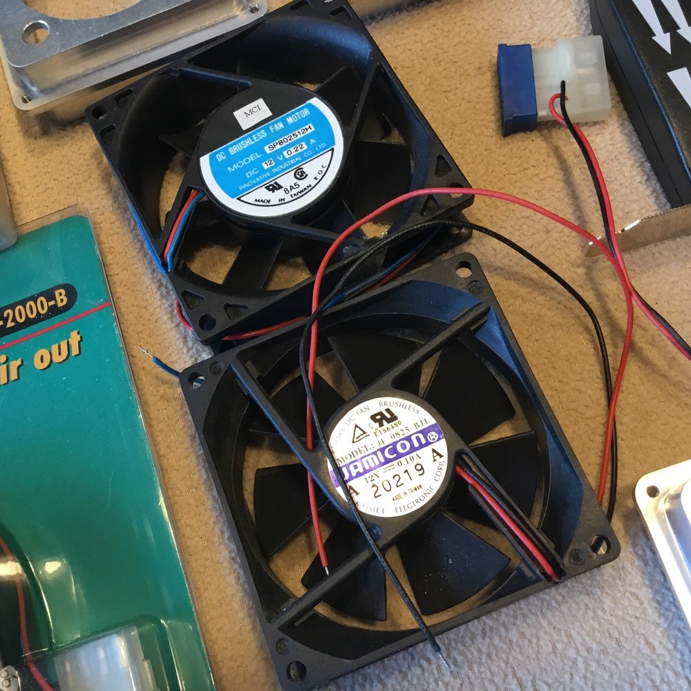 VTG PC Computer Items Fans - Card Reader - Blowers- Plus.