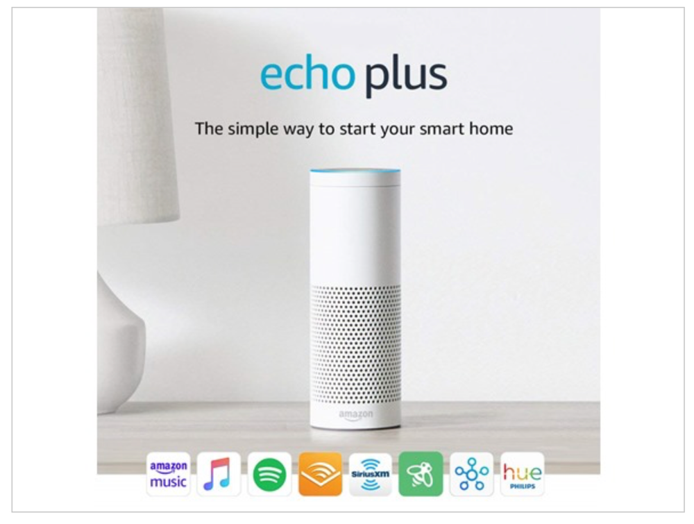NEW Amazon Echo Plus (RARE MODEL) Smart ALEXA Large Speaker - Many Colors